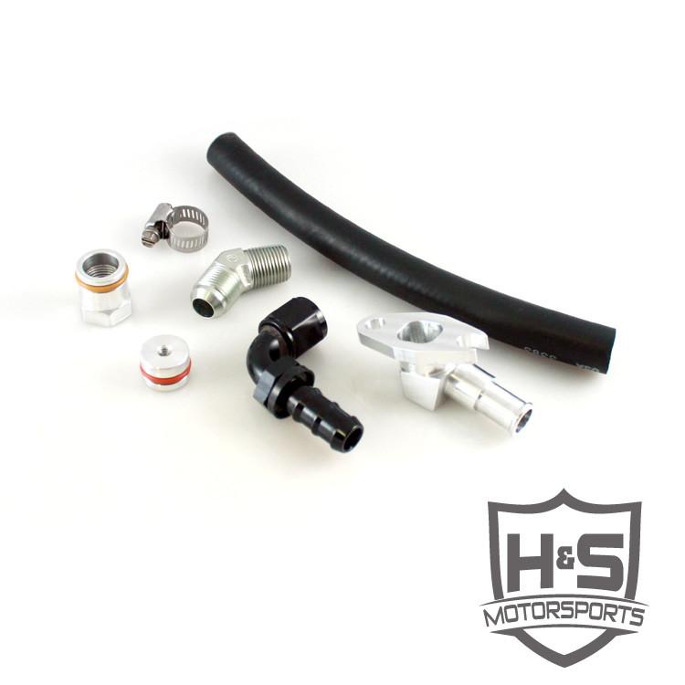 08-10 Ford 6.4L Universal Turbo Oil Drain Kit